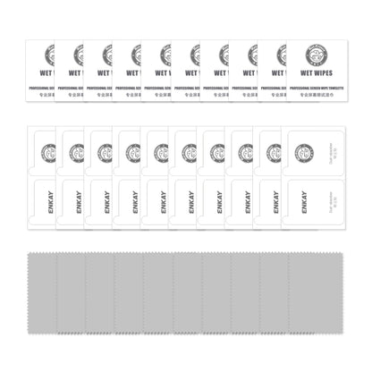 For Motorola Moto G14 / G54 10pcs ENKAY 0.26mm 9H 2.5D High Aluminum-silicon Tempered Glass Film by ENKAY