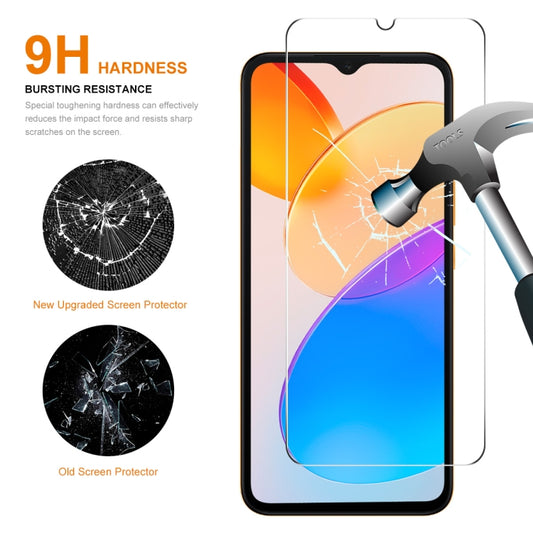 For Honor 70 Lite / X5 / X6 5pcs ENKAY 0.26mm 9H 2.5D High Aluminum-silicon Tempered Glass Film - Huawei Tempered Glass by ENKAY | Online Shopping UK | buy2fix