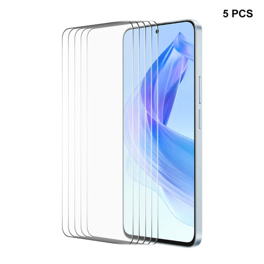 For Honor Play7T Pro / X50i / X40i 5pcs ENKAY 0.26mm 9H 2.5D High Aluminum-silicon Tempered Glass Film - Honor Tempered Glass by ENKAY | Online Shopping UK | buy2fix
