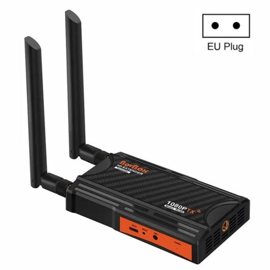 009 200m HD Video Transmitter Receiver WIFI 5.8 Wireless Display Dongle Adapter(EU Plug) - Adapter by buy2fix | Online Shopping UK | buy2fix