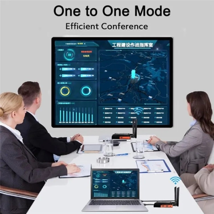 009 200m HD Video Transmitter Receiver WIFI 5.8 Wireless Display Dongle Adapter(UK Plug) by buy2fix