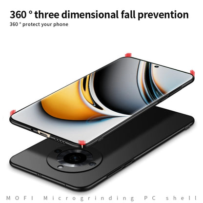 For Realme 11 Pro MOFI Fandun Series Frosted PC Ultra-thin All-inclusive Phone Case(Black) - Realme Cases by MOFI | Online Shopping UK | buy2fix