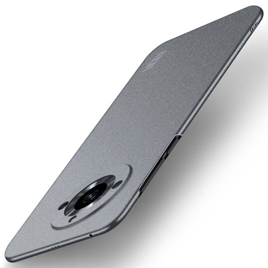 For Realme 11 Pro MOFI Fandun Series Frosted PC Ultra-thin All-inclusive Phone Case(Gray) - Realme Cases by MOFI | Online Shopping UK | buy2fix