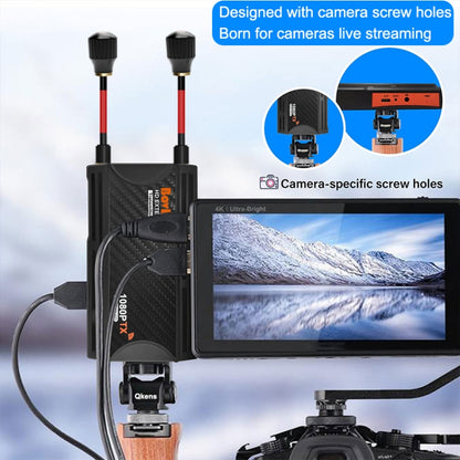 009 Pro 300m Wireless Screen Casting Video Transmitter Receiver Wireless Display Dongle Adapter(UK Plug) - Adapter by buy2fix | Online Shopping UK | buy2fix