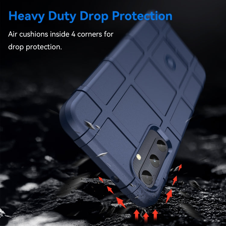 For Samsung Galaxy A05s Full Coverage Shockproof TPU Phone Case(Blue) by buy2fix