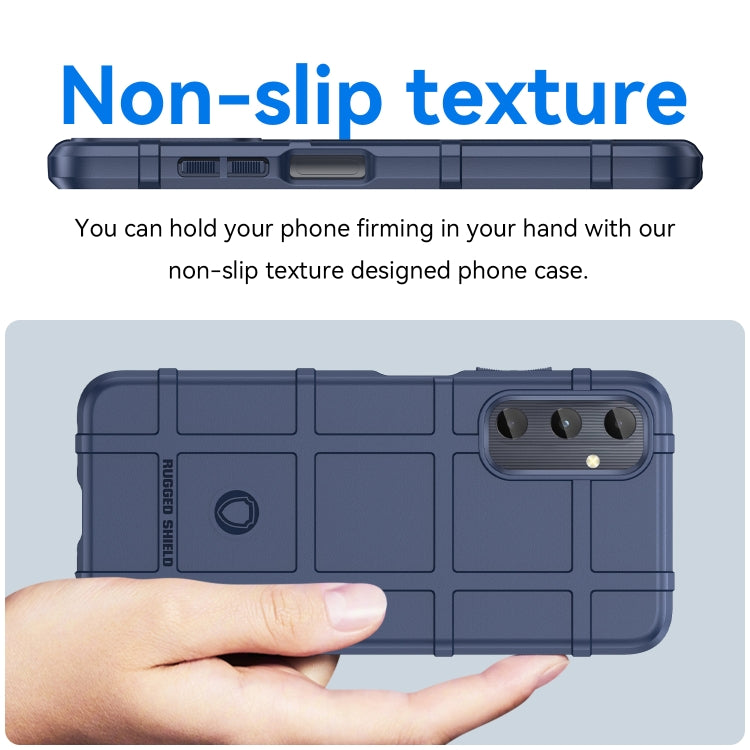 For Samsung Galaxy A05s Full Coverage Shockproof TPU Phone Case(Blue) by buy2fix