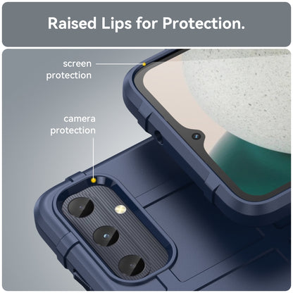 For Samsung Galaxy A05s Full Coverage Shockproof TPU Phone Case(Blue) by buy2fix