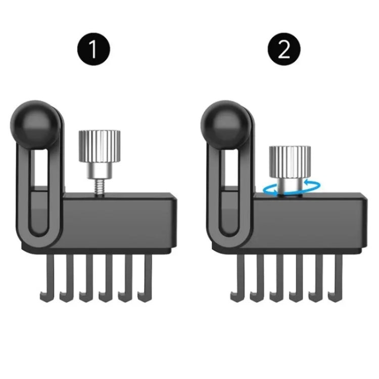 CZ-156 For Tesla Phone Holder Anti-Slip Shockproof Phone Bracket Magnetic Car Mount by buy2fix