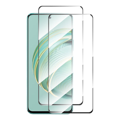 For Huawei nova 10z 2pcs ENKAY Full Glue High Aluminum-silicon Tempered Glass Film - Huawei Tempered Glass by ENKAY | Online Shopping UK | buy2fix