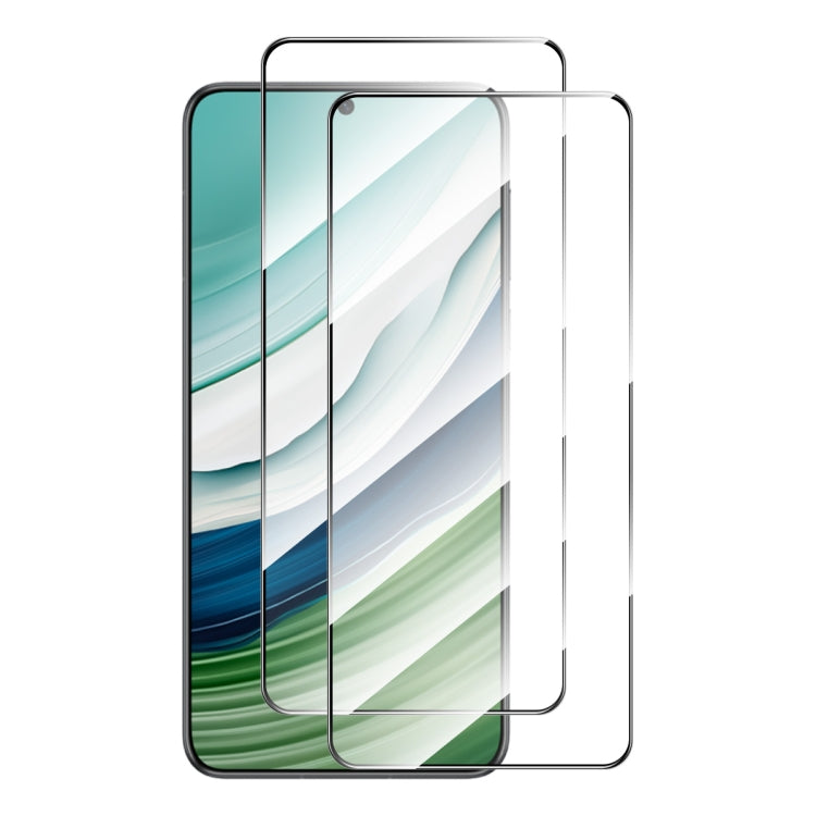 For Huawei Mate 60 2pcs ENKAY Full Glue High Aluminum-silicon Tempered Glass Film - Huawei Tempered Glass by ENKAY | Online Shopping UK | buy2fix