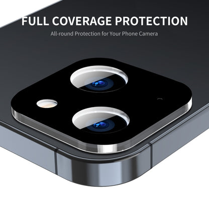 For iPhone 15 / 15 Plus 2pcs ENKAY Hat-Prince 9H Rear Camera Lens Tempered Glass Film - iPhone 15 Plus Tempered Glass by ENKAY | Online Shopping UK | buy2fix