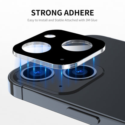 For iPhone 15 / 15 Plus 2pcs ENKAY Hat-Prince 9H Rear Camera Lens Tempered Glass Film - iPhone 15 Plus Tempered Glass by ENKAY | Online Shopping UK | buy2fix