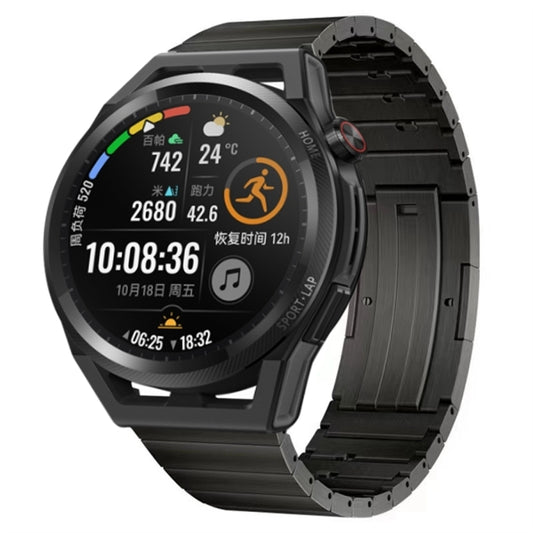 For Huawei Watch GT Runner Titanium Alloy Quick Release Watch Band(Gray) by buy2fix