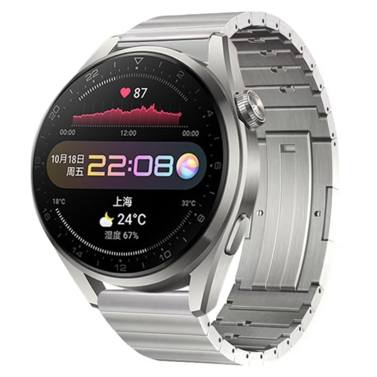 For Huawei Watch 3 Pro Titanium Alloy Quick Release Watch Band(Silver) by buy2fix
