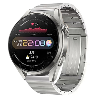 For Huawei Watch 3 Pro Titanium Alloy Quick Release Watch Band(Silver) by buy2fix