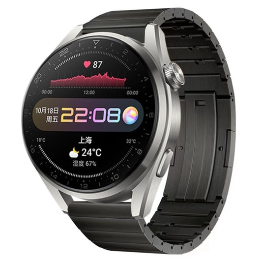 For Huawei Watch 3 Pro Titanium Alloy Quick Release Watch Band(Gray) by buy2fix