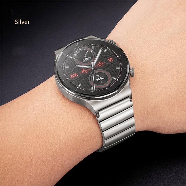 For Honor Watch GS Pro Titanium Alloy Quick Release Watch Band(Silver) by buy2fix