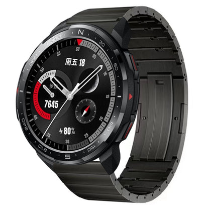 For Honor Watch GS Pro Titanium Alloy Quick Release Watch Band(Gray) by buy2fix