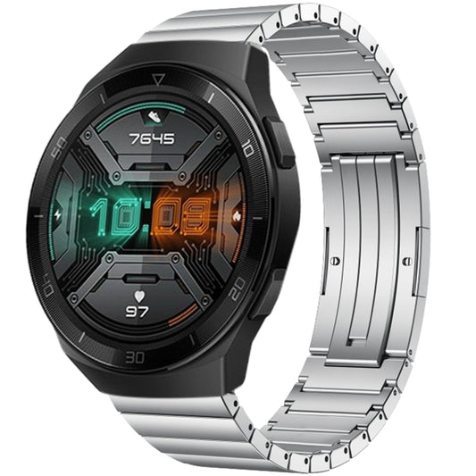 For Huawei Watch GT 2e One Bead Titanium Alloy Watch Band(Silver) by buy2fix