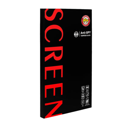 For iPhone 15 Pro ENKAY Hat-Prince 28 Degree Anti-peeping Tempered Glass Full Screen Film - iPhone 15 Pro Tempered Glass by ENKAY | Online Shopping UK | buy2fix