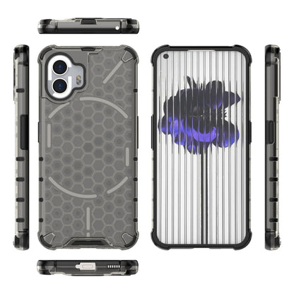 For Nothing Phone 2 Shockproof Honeycomb Phone Case(Black) by buy2fix