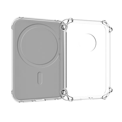 For MagSafe Battery Pack ENKAY Hat-Prince Transparent TPU Shockproof Phone Case - More iPhone Cases by ENKAY | Online Shopping UK | buy2fix