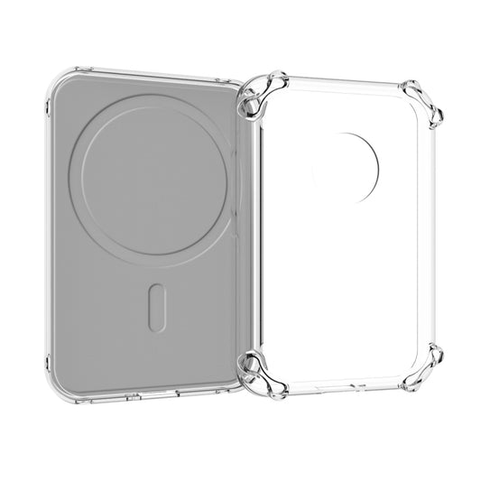 For MagSafe Battery Pack ENKAY Hat-Prince Transparent TPU Shockproof Phone Case - More iPhone Cases by ENKAY | Online Shopping UK | buy2fix