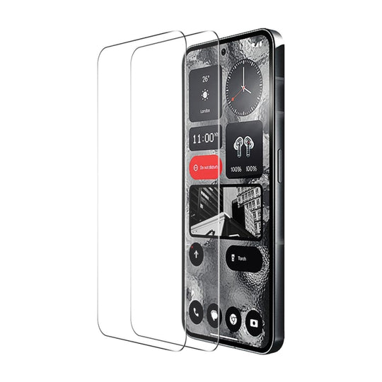 For Nothing Phone 2 2pcs ENKAY 0.26mm 9H 2.5D High Aluminum-silicon Tempered Glass Film