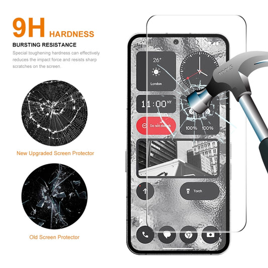 For Nothing Phone 2 10pcs ENKAY 0.26mm 9H 2.5D High Aluminum-silicon Tempered Glass Film - Nothing Tempered Glass by ENKAY | Online Shopping UK | buy2fix