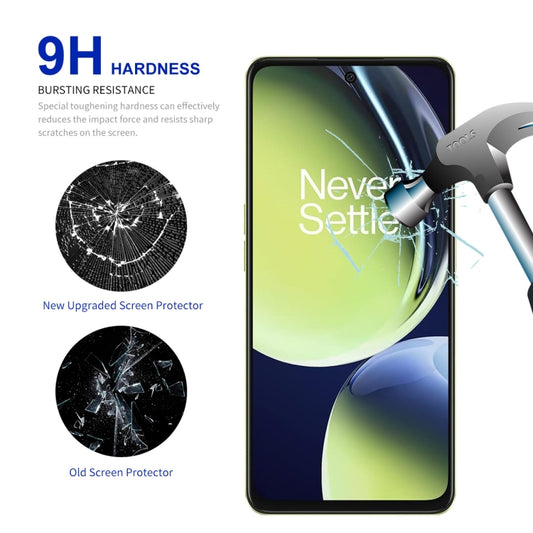 For OnePlus Nord CE 3 Lite 2pcs ENKAY Full Glue High Aluminum-silicon Tempered Glass Film - OnePlus Tempered Glass by ENKAY | Online Shopping UK | buy2fix