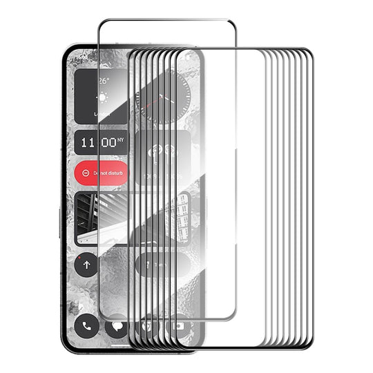 For Nothing Phone 2 10pcs ENKAY Full Glue High Aluminum-silicon Tempered Glass Film