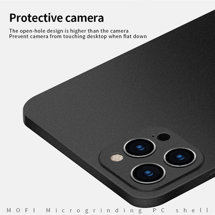 For iPhone 15 Pro MOFI Fandun Series Frosted PC Ultra-thin All-inclusive Phone Case(Red) - iPhone 15 Pro Cases by MOFI | Online Shopping UK | buy2fix