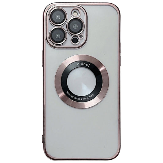 For iPhone 13 Pro Max Electroplating Magsafe TPU Phone Case(Rose) - iPhone 13 Pro Max Cases by buy2fix | Online Shopping UK | buy2fix