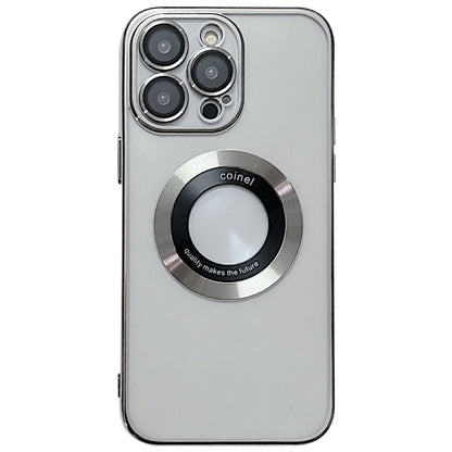 For iPhone 13 Pro Electroplating Magsafe TPU Phone Case(Silvery) - iPhone 13 Pro Cases by buy2fix | Online Shopping UK | buy2fix