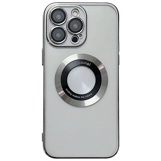 For iPhone 13 Pro Electroplating Magsafe TPU Phone Case(Silvery) - iPhone 13 Pro Cases by buy2fix | Online Shopping UK | buy2fix