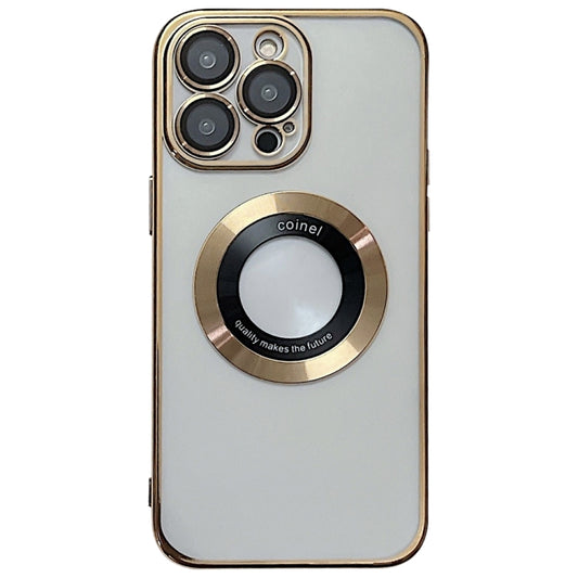 For iPhone 12 Pro Max Electroplating Magsafe TPU Phone Case(Golden) - iPhone 12 Pro Max Cases by buy2fix | Online Shopping UK | buy2fix