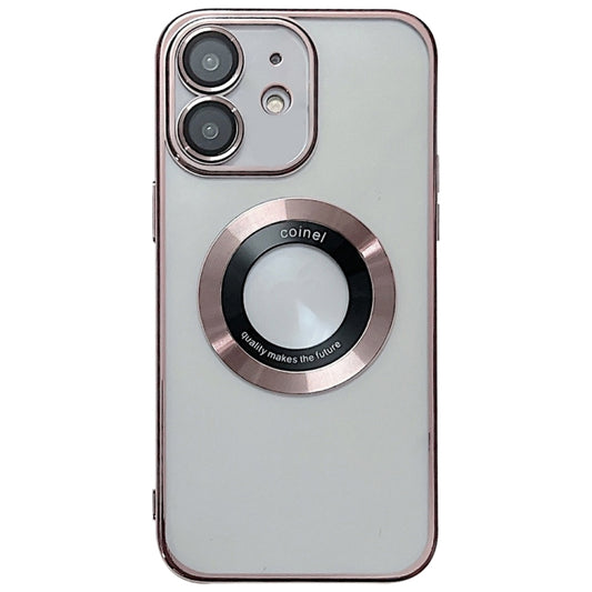 For iPhone 11 Electroplating Magsafe TPU Phone Case(Rose) - iPhone 11 Cases by buy2fix | Online Shopping UK | buy2fix