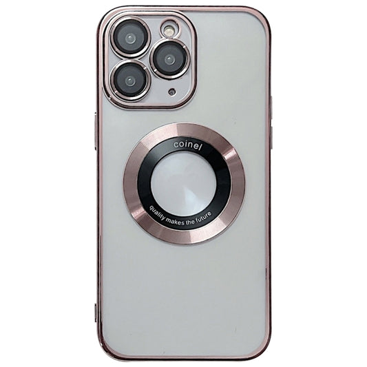 For iPhone 11 Pro Electroplating Magsafe TPU Phone Case(Rose) - iPhone 11 Pro Cases by buy2fix | Online Shopping UK | buy2fix