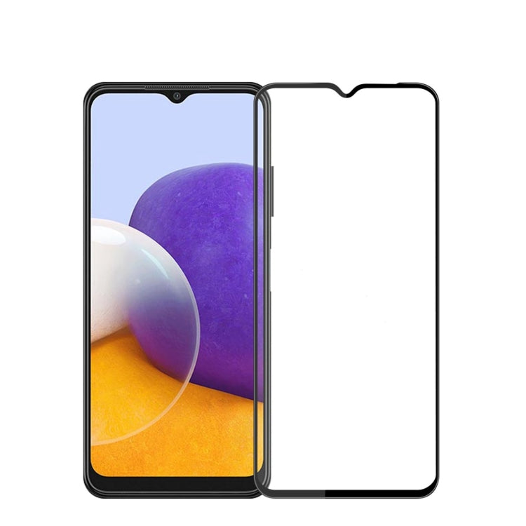 For Samsung Galaxy A25 PINWUYO 9H 3D Full Screen Explosion-proof Tempered Glass Film(Black) - Galaxy Tempered Glass by PINWUYO | Online Shopping UK | buy2fix