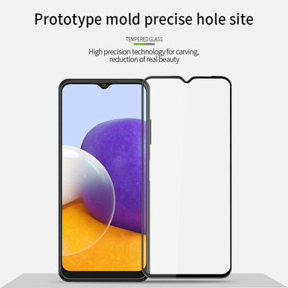 For Samsung Galaxy A25 PINWUYO 9H 3D Full Screen Explosion-proof Tempered Glass Film(Black) - Galaxy Tempered Glass by PINWUYO | Online Shopping UK | buy2fix