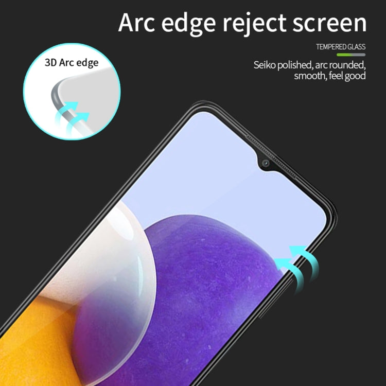 For Samsung Galaxy A25 PINWUYO 9H 3D Full Screen Explosion-proof Tempered Glass Film(Black) - Galaxy Tempered Glass by PINWUYO | Online Shopping UK | buy2fix