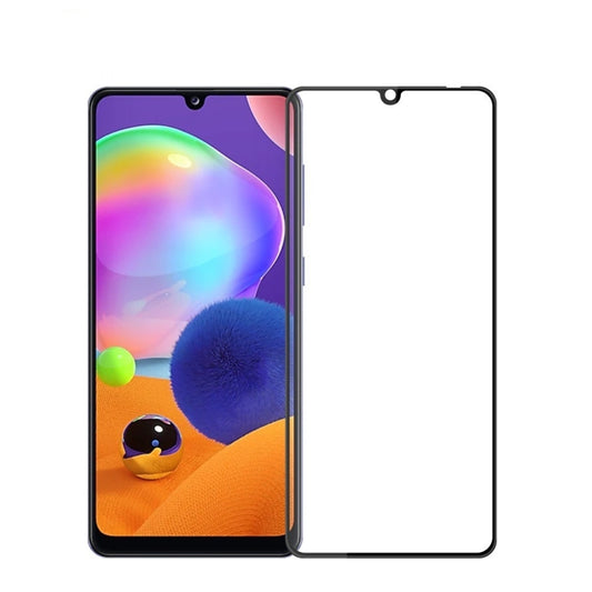 For Samsung Galaxy A05  PINWUYO 9H 3D Full Screen Explosion-proof Tempered Glass Film(Black) - Galaxy Tempered Glass by PINWUYO | Online Shopping UK | buy2fix