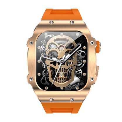 AK55 1.91 inch IP67 Waterproof Color Screen Smart Watch,Support Heart Rate / Blood Pressure / Blood Oxygen Monitoring(Gold) by buy2fix