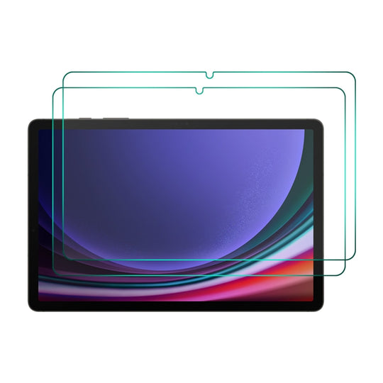 For Samsung Galaxy Tab S11 / S10 Lite / S9 / S9 FE 2pcs ENKAY Hat-Prince 0.33mm Explosion-proof Tempered Glass Film