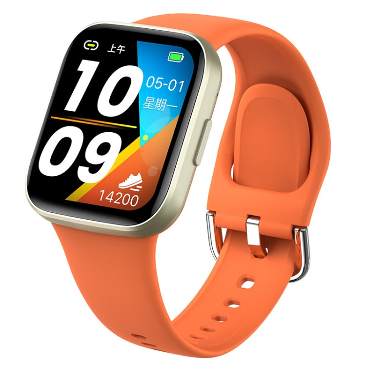 Y83 1.83 inch Color Screen Smart Watch,Support Heart Rate / Blood Pressure / Blood Oxygen / Blood Glucose Monitoring(Orange) by buy2fix