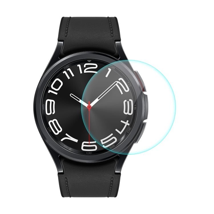 For Samsung Galaxy Watch6 Classic 43mm ENKAY 0.2mm 9H Tempered Glass Screen Protector Watch Film - Screen Protector by ENKAY | Online Shopping UK | buy2fix