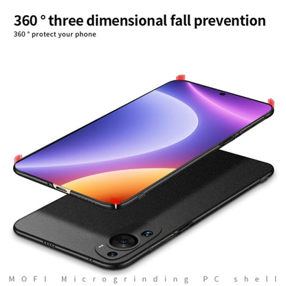 For Xiaomi Redmi Note 12 Turbo /Poco F5 5G MOFI Fandun Series Frosted PC Ultra-thin All-inclusive Phone Case(Red) - Xiaomi Cases by MOFI | Online Shopping UK | buy2fix