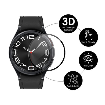 For Samsung Galaxy Watch6 Classic 43mm 5pcs ENKAY 3D Full Coverage Soft PC Edge PMMA HD Screen Film - Screen Protector by ENKAY | Online Shopping UK | buy2fix