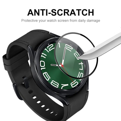 For Samsung Galaxy Watch6 Classic / Ultra 47mm 5pcs ENKAY 3D Full Coverage Soft PC Edge PMMA HD Screen Film - Screen Protector by ENKAY | Online Shopping UK | buy2fix