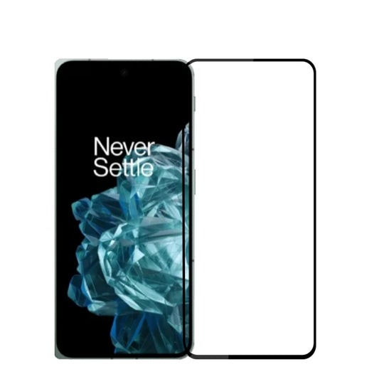 For OnePlus Open PINWUYO 9H 2.5D Full Screen Tempered Glass Film(Black) - OnePlus Tempered Glass by PINWUYO | Online Shopping UK | buy2fix